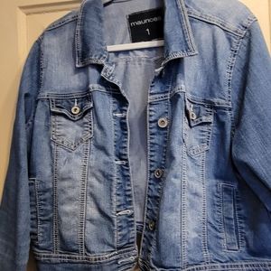 Maurices cropped Jean jacket